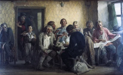 Tea-Drinking in a Tavern, 1874